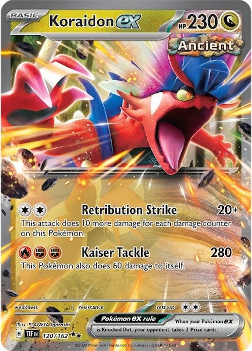 [PKM-R] Koraidon ex (120/162) [Scarlet & Violet: Temporal Forces]