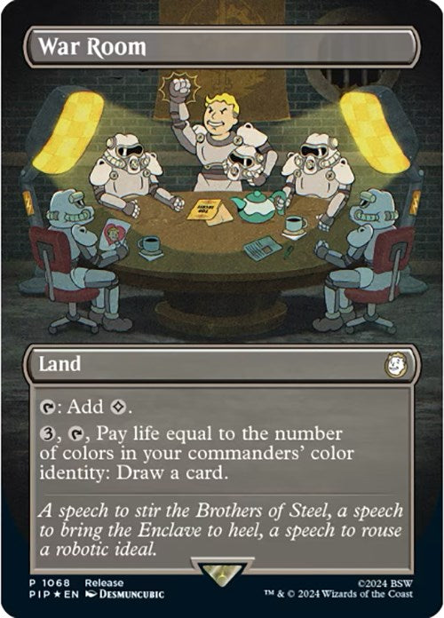 {R} War Room (Borderless) [Fallout Promos][PIP 1068]