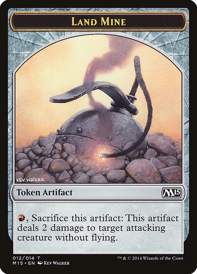 {T} Land Mine Token [Magic 2015 Tokens][TM15 012]