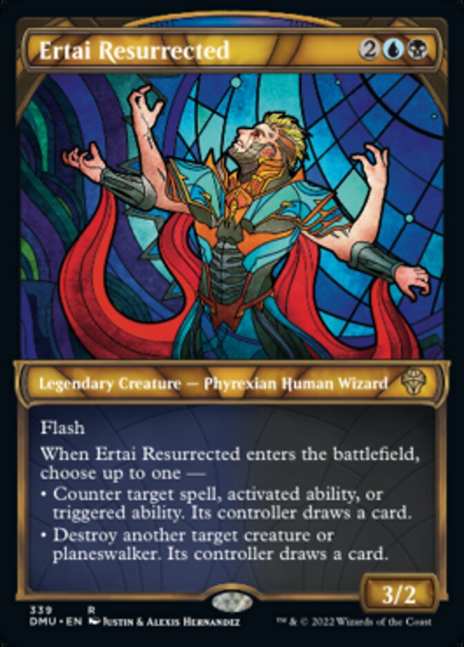 {@R} Ertai Resurrected (Showcase Textured) [Dominaria United][DMU 339]