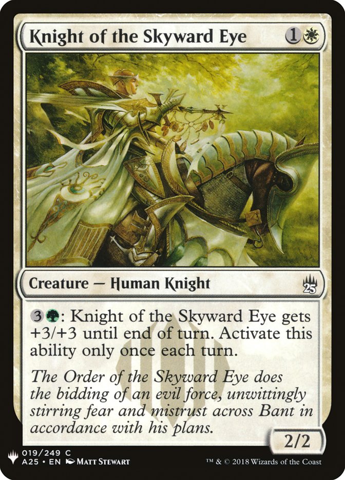 {C} Knight of the Skyward Eye [Mystery Booster][MB1 A25 019]