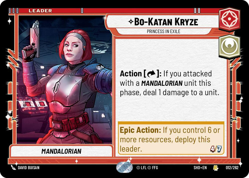 {SW-L} Bo-Katan Kryze - Princess in Exile (012/262) [Shadows of the Galaxy]