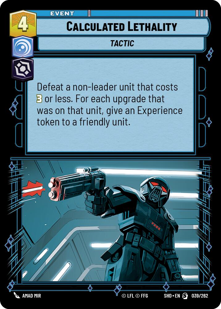 {SW-R} Calculated Lethality (039/262) [Shadows of the Galaxy]