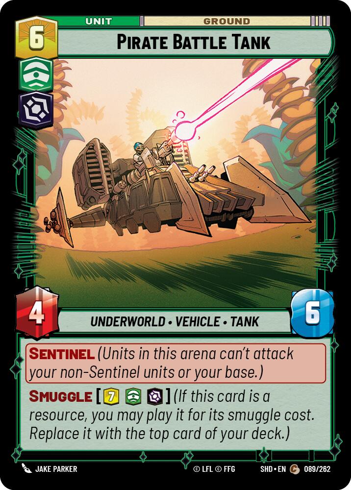 {SW-C} Pirate Battle Tank (089/262) [Shadows of the Galaxy]