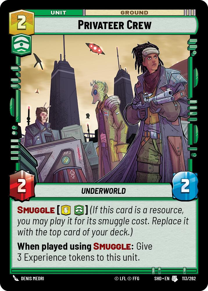 {SW-C} Privateer Crew (113/262) [Shadows of the Galaxy]