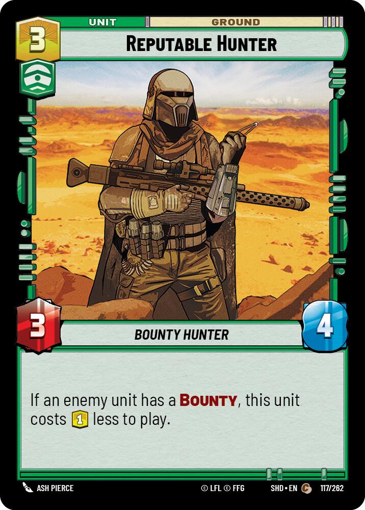 {SW-C} Reputable Hunter (117/262) [Shadows of the Galaxy]