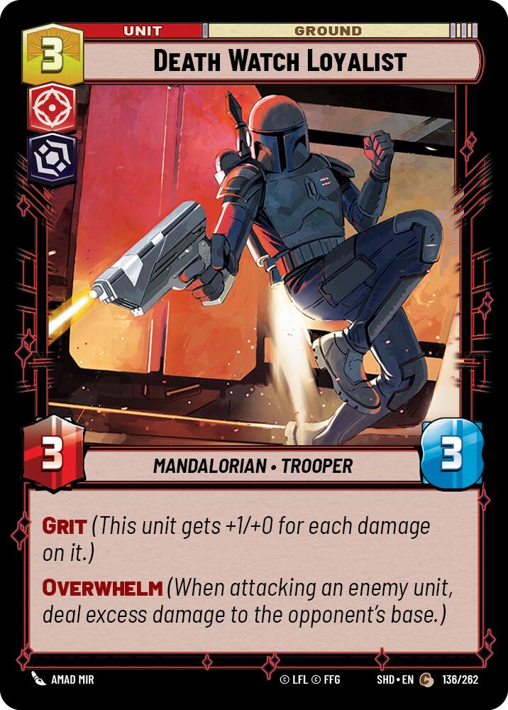 {SW-C} Death Watch Loyalist (136/262) [Shadows of the Galaxy]