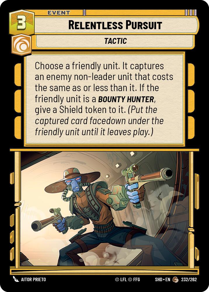 {SW-C} Relentless Pursuit (232/262) [Shadows of the Galaxy]