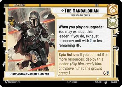 {SW-L} The Mandalorian - Sworn To The Creed (018/262) [Shadows of the Galaxy]