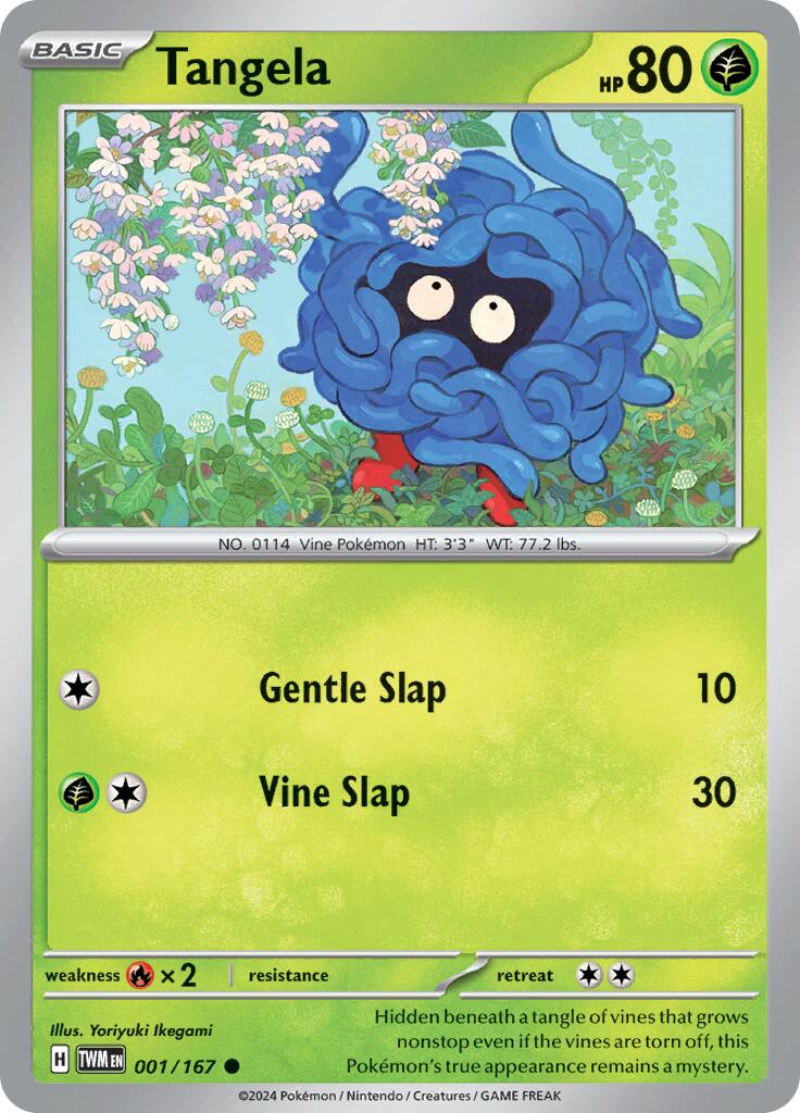 [PKM-C] Tangela (001/167) [Scarlet & Violet: Twilight Masquerade]