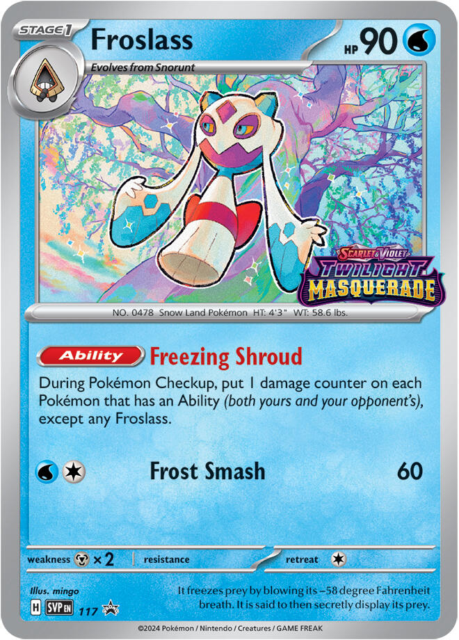 [PKM-R] Froslass (117) [Scarlet & Violet: Black Star Promos]