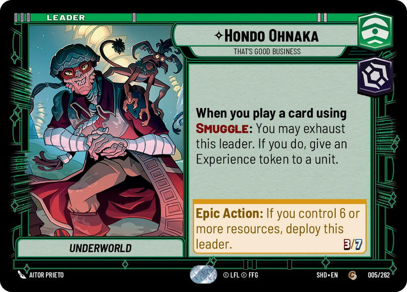 {SW-L} Hondo Ohnaka - That's Good Business (005/262) [Shadows of the Galaxy]