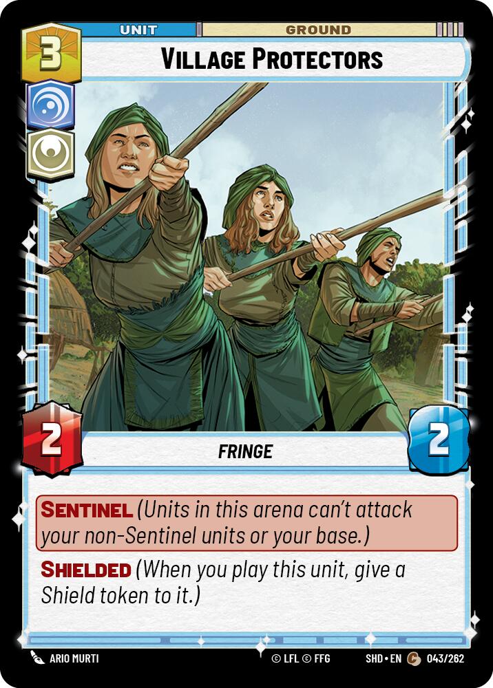 {SW-C} Village Protectors (043/262) [Shadows of the Galaxy]