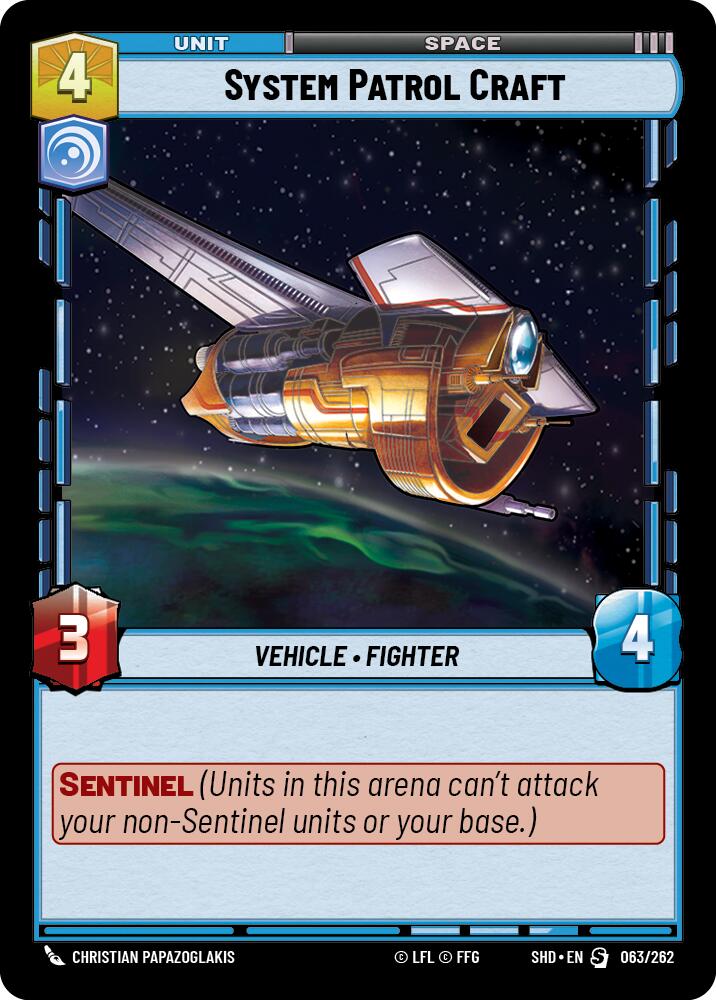 {SW-R} System Patrol Craft (063/262) [Shadows of the Galaxy]