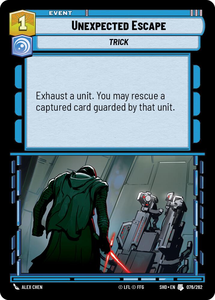 {SW-C} Unexpected Escape (076/262) [Shadows of the Galaxy]