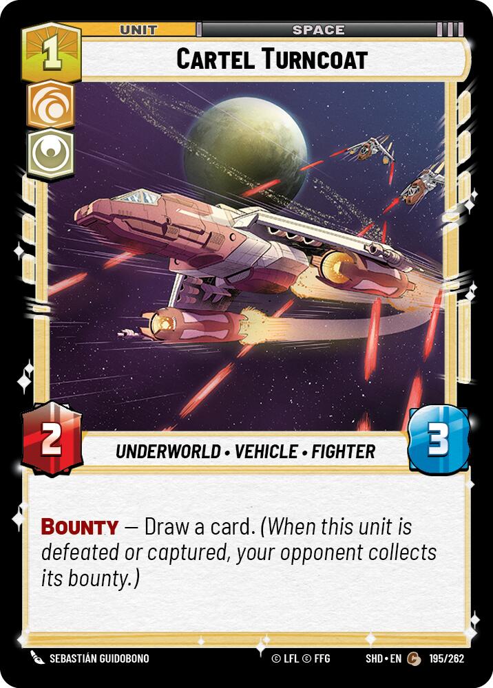 {SW-C} Cartel Turncoat (195/262) [Shadows of the Galaxy]