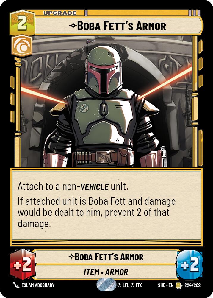 {SW-R} Boba Fett's Armor (224/262) [Shadows of the Galaxy]