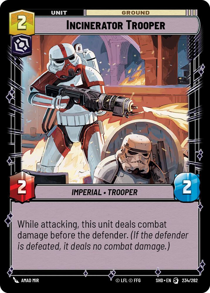 {SW-R} Incinerator Trooper (234/262) [Shadows of the Galaxy]