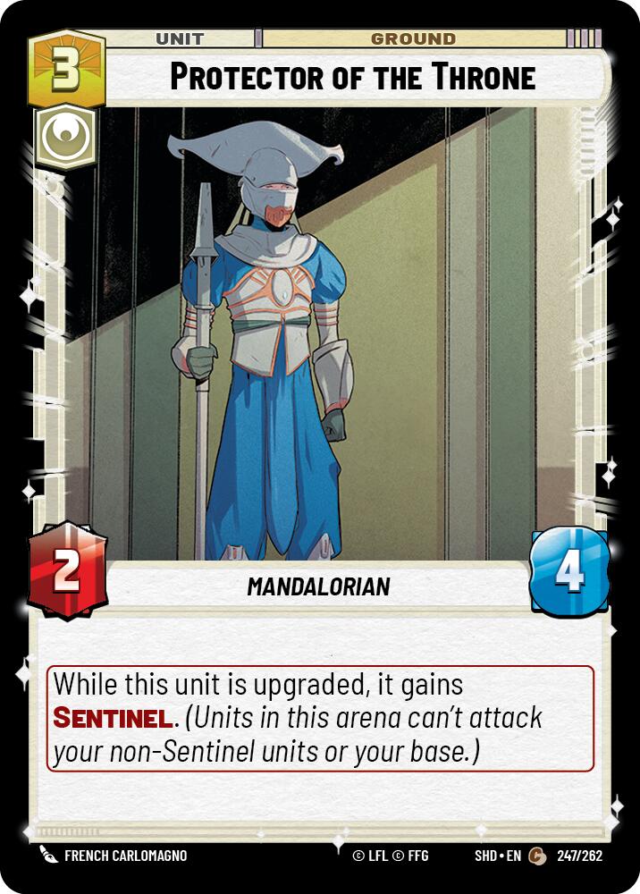 {SW-C} Protector of the Throne (247/262) [Shadows of the Galaxy]