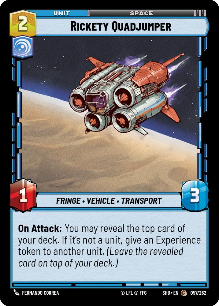 {SW-C} Rickety Quadjumper (057/262) [Shadows of the Galaxy]