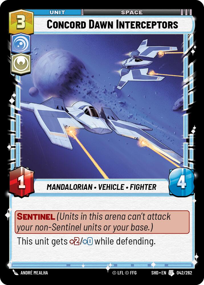 {SW-C} Concord Dawn Interceptors (042/262) [Shadows of the Galaxy]