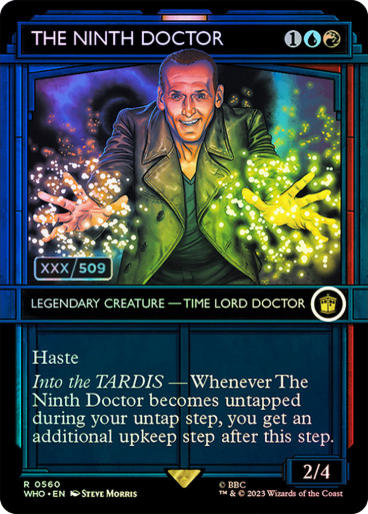 {R} The Ninth Doctor (Serial Numbered) [Doctor Who][SR WHO 560]