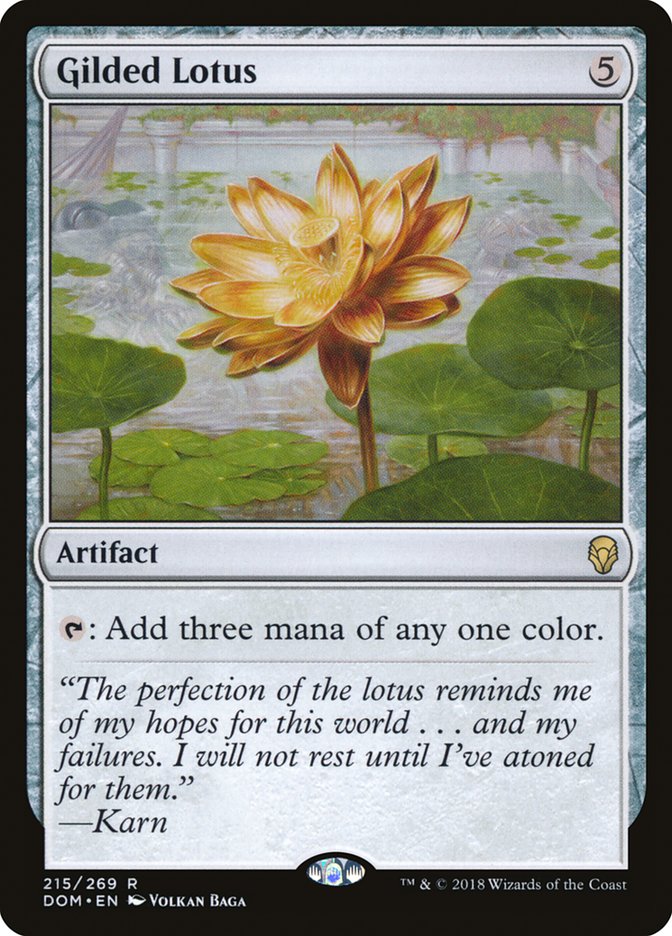 {R} Gilded Lotus [Dominaria][DOM 215]