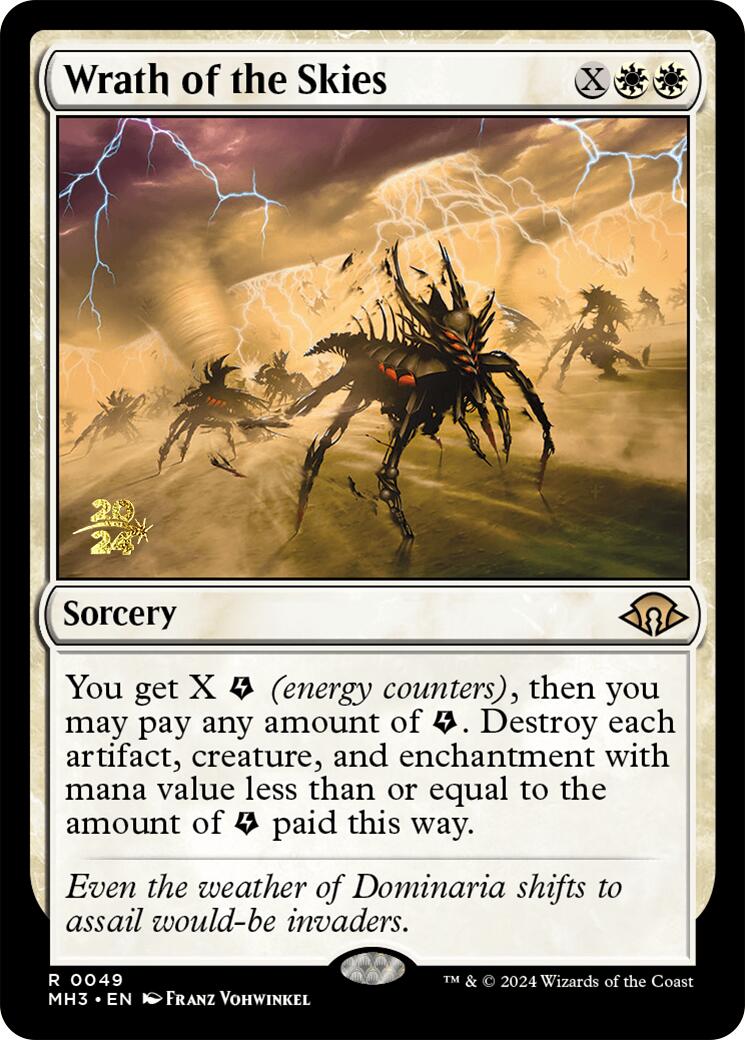 {R} Wrath of the Skies [Modern Horizons 3 Prerelese Promos][PR PMH3 049]