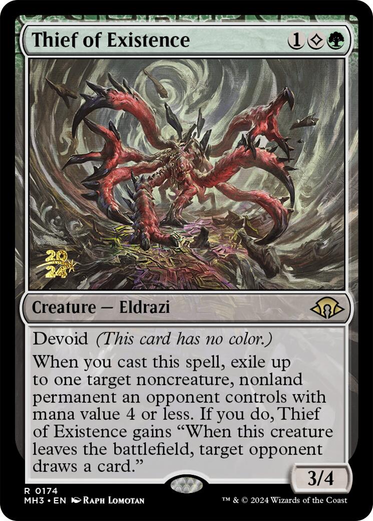 {R} Thief of Existence [Modern Horizons 3 Prerelese Promos][PR PMH3 174]