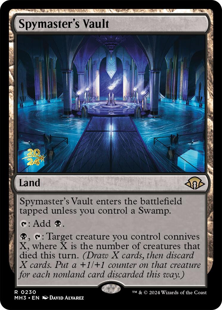 {R} Spymaster's Vault [Modern Horizons 3 Prerelese Promos][PR PMH3 230]