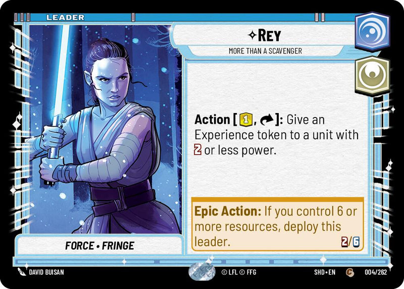 {SW-L} Rey - More Than a Scavenger (004/262) [Shadows of the Galaxy]