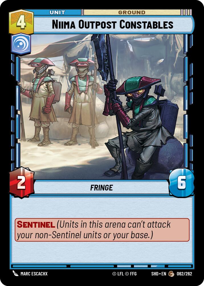 {SW-C} Niima Outpost Constables (062/262) [Shadows of the Galaxy]