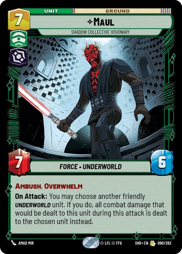 {SW-R} Maul - Shadow Collective Visionary (090/262) [Shadows of the Galaxy]