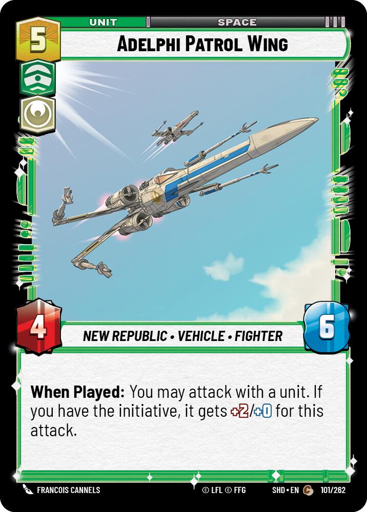 {SW-C} Adelphi Patrol Wing (101/262) [Shadows of the Galaxy]