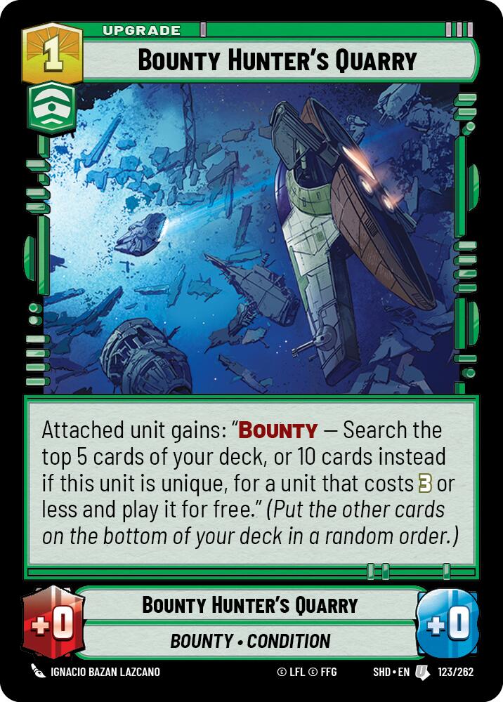 {SW-C} Bounty Hunter's Quarry (123/262) [Shadows of the Galaxy]