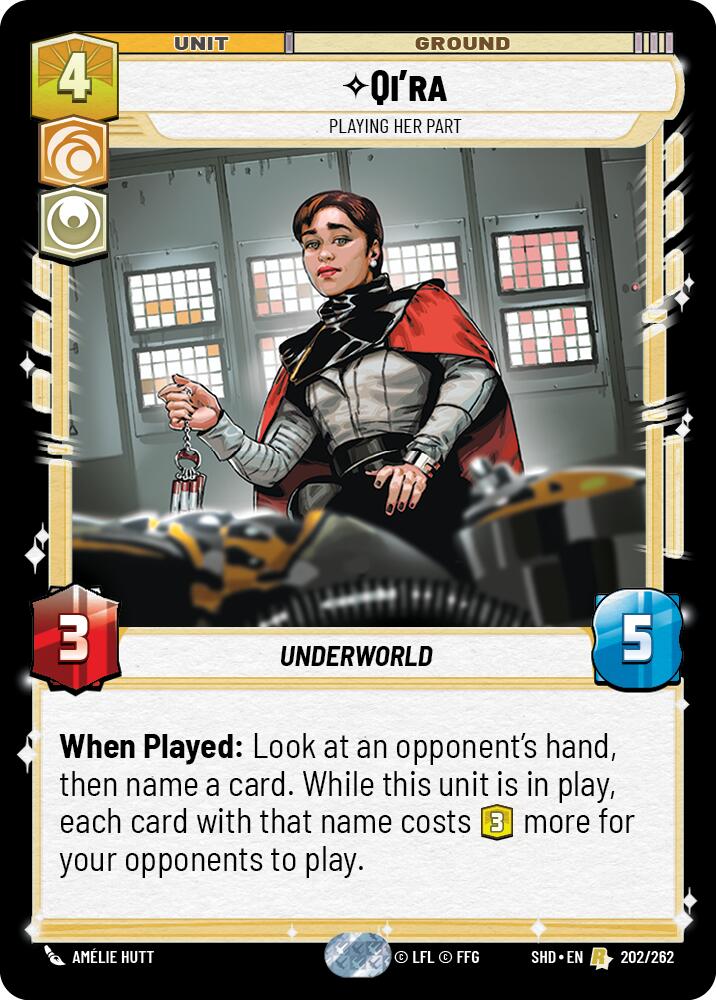 {SW-R} Qi'ra - Playing Her Part (202/262) [Shadows of the Galaxy]