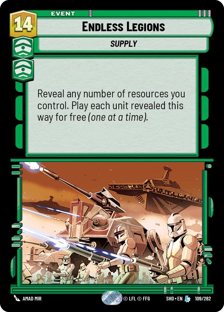 {SW-R} Endless Legions (109/262) [Shadows of the Galaxy]