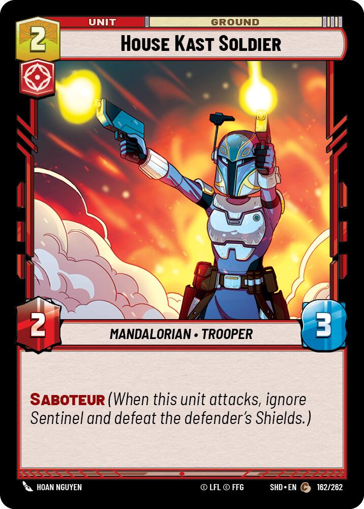 {SW-C} House Kast Soldier (162/262) [Shadows of the Galaxy]