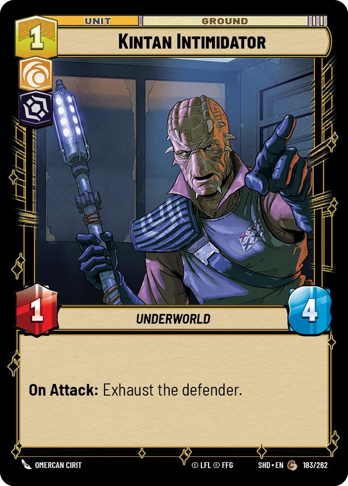 {SW-C} Kintan Intimidator (183/262) [Shadows of the Galaxy]