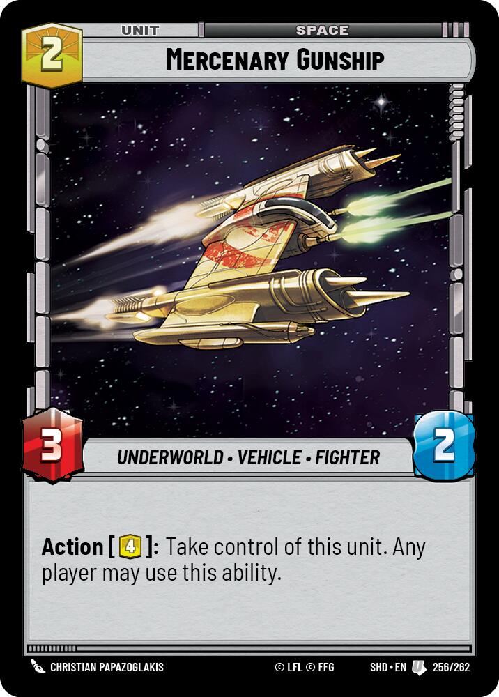 {SW-C} Mercenary Gunship (256/262) [Shadows of the Galaxy]