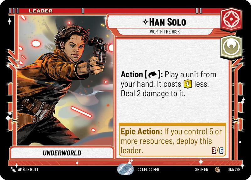 {SW-L} Han Solo - Worth the Risk (013/262) [Shadows of the Galaxy]