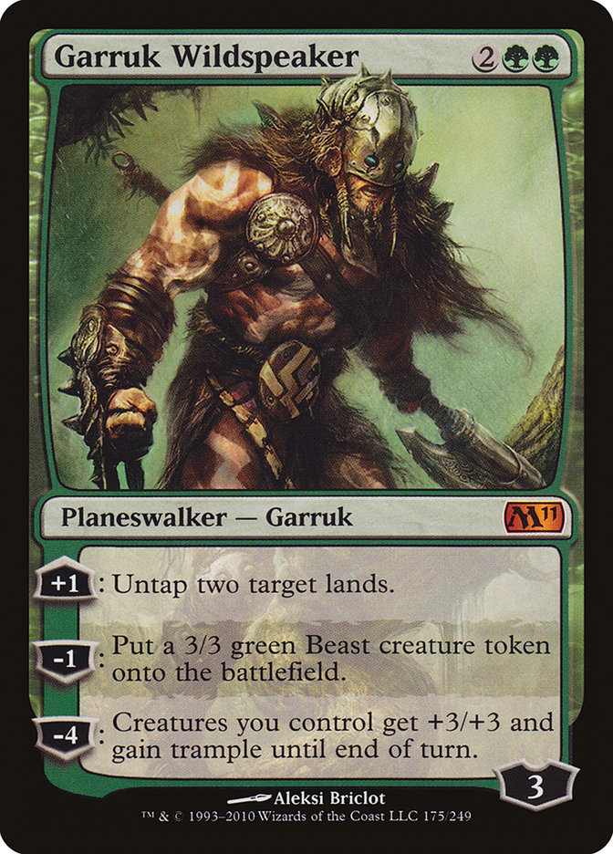 {R} Garruk Wildspeaker [Magic 2011][M11 175]