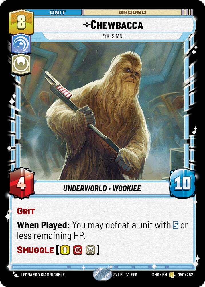 {SW-R} Chewbacca - Pykesbane (050/262) [Shadows of the Galaxy]