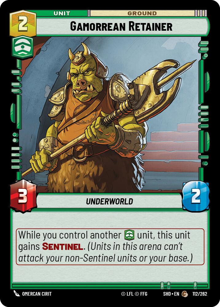 {SW-C} Gamorrean Retainer (112/262) [Shadows of the Galaxy]