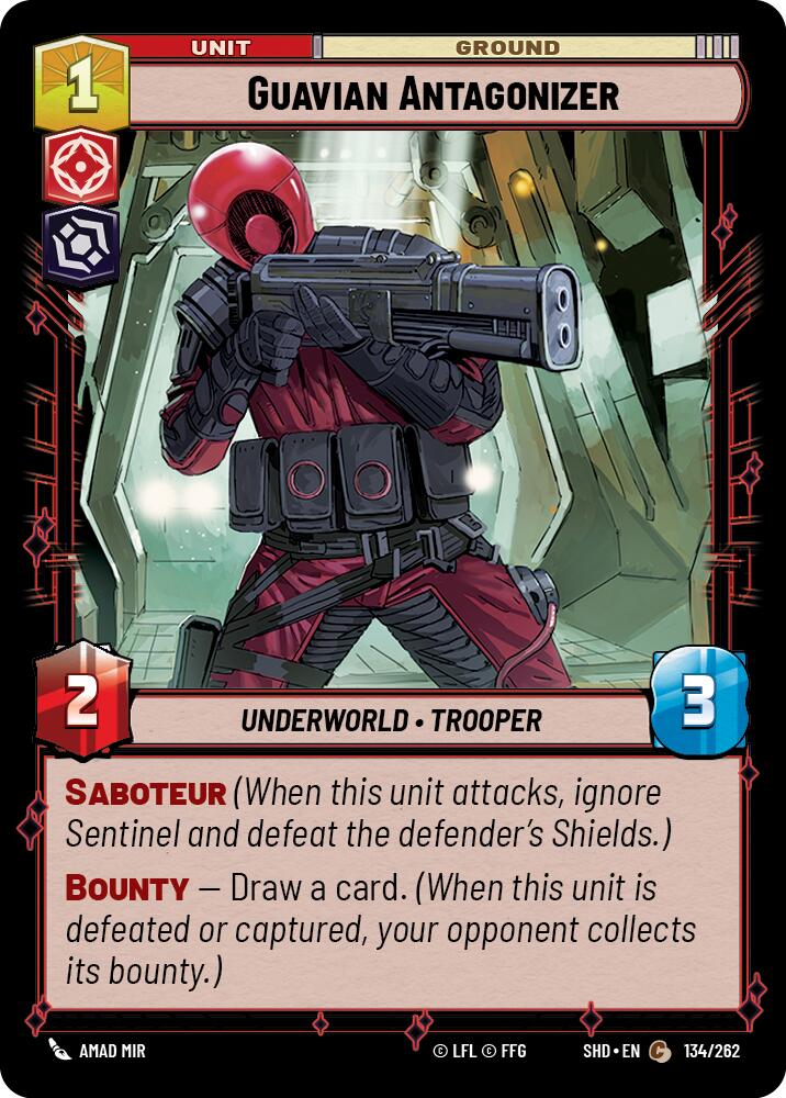 {SW-C} Guavian Antagonizer (134/262) [Shadows of the Galaxy]