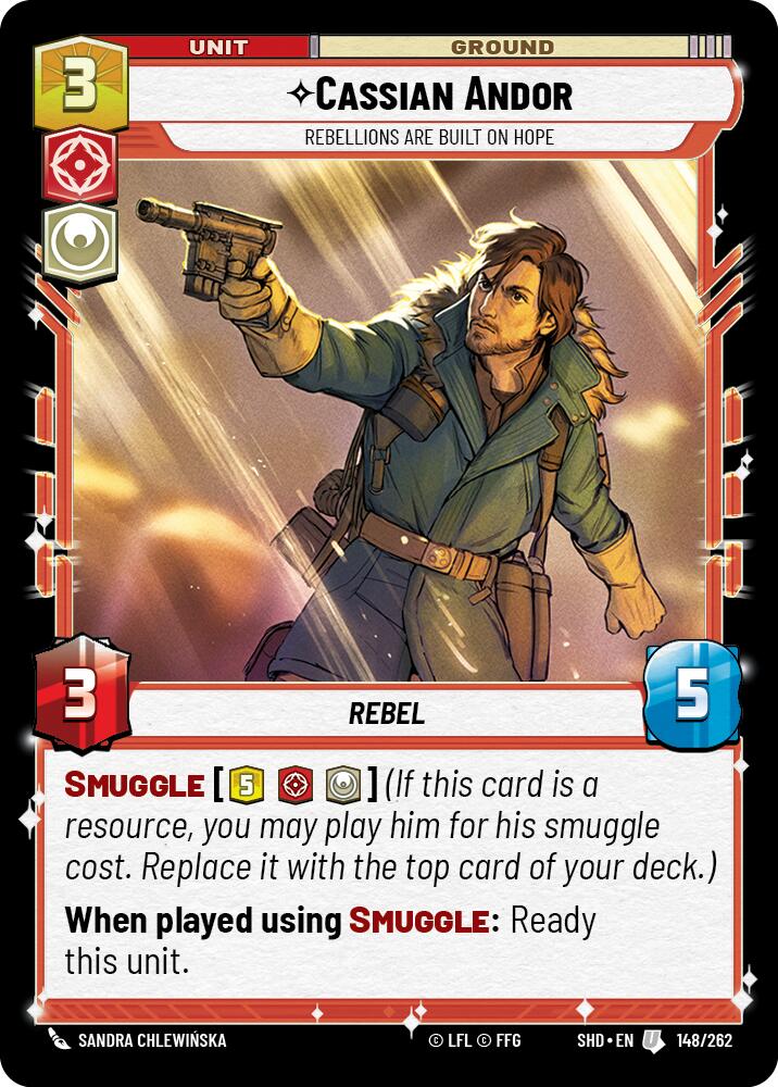 {SW-C} Cassian Andor - Rebellions Are Built On Hope (148/262) [Shadows of the Galaxy]