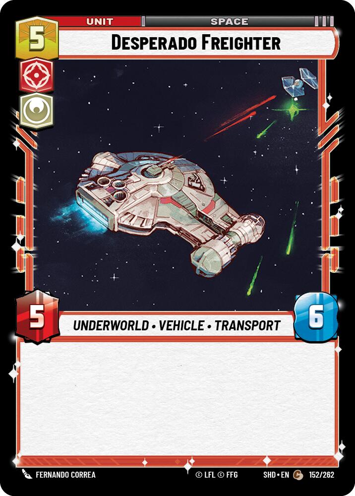 {SW-C} Desperado Freighter (152/262) [Shadows of the Galaxy]