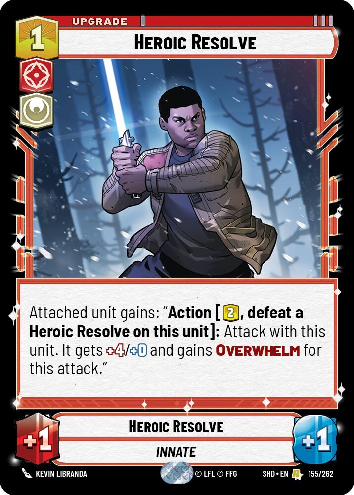 {SW-R} Heroic Resolve (155/262) [Shadows of the Galaxy]