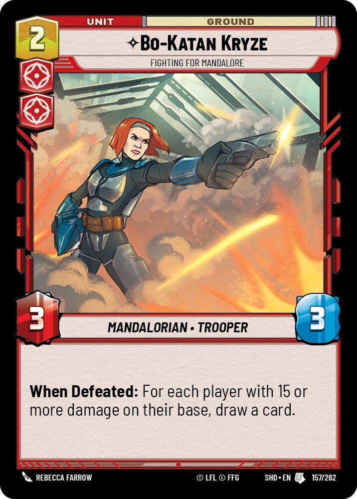 {SW-C} Bo-Katan Kryze - Fighting For Mandalore (157/262) [Shadows of the Galaxy]