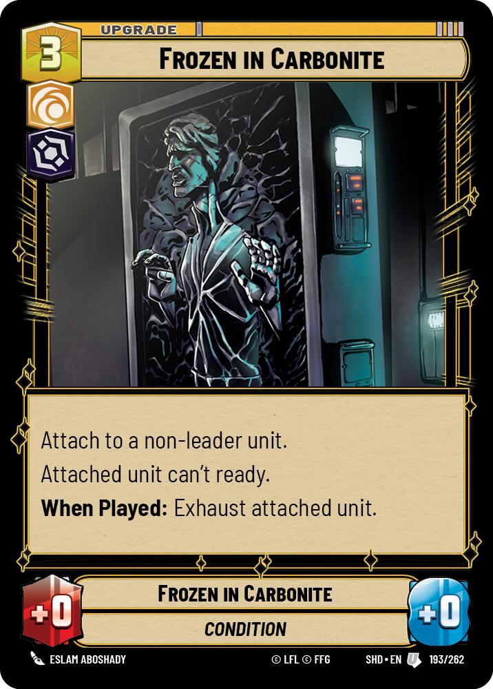 {SW-C} Frozen in Carbonite (193/262) [Shadows of the Galaxy]